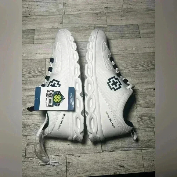 SWISS BRAND Belsan Court Shoes for Men Size 10 - Picture 9 of 9